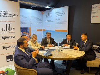 Владислав Ховалыг принял участие в форуме туристических территорий FTT-2025, который проходит в эти дни в Москве в «Лужниках»